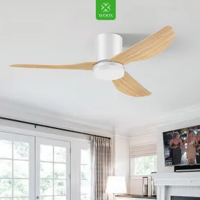 Ventilador de techo 86 cm con luz y control remoto 45 W