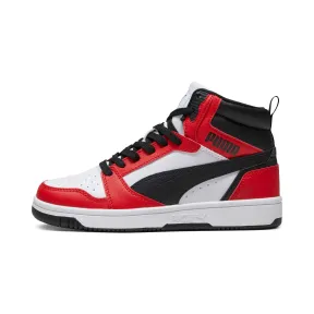 Zapatillas Junior Puma Rebound V6 Mid (Tallas 35.5-39)