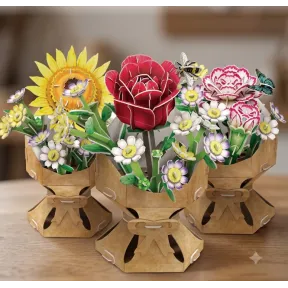 Rosaclavelgirasol: Bouquet de flores de Worldbrands.