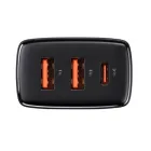 Cargador 30W Power Delivery Baseus CCXJ-E01 3 Puertos USB-C