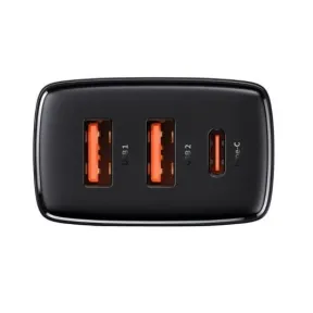 Cargador 30W Power Delivery Baseus CCXJ-E01 3 Puertos USB-C