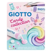 Témperas Pastel Giotto, 7x21ml, con Pincel y Lápiz