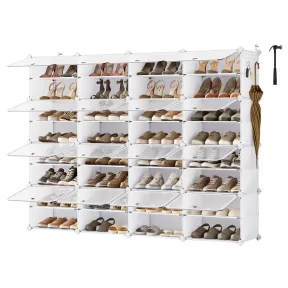 Armario zapatero SONGMICS con 16 compartimentos para calzado.