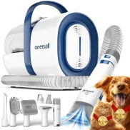 Cortapelos para Mascotas con Aspiradora, Silencioso y Eficaz