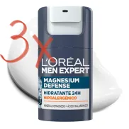 Crema Facial Hidratante 24H para Hombre, L'Oréal Men Expert