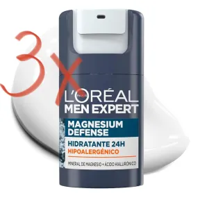 Crema Facial Hidratante 24H para Hombre, L'Oréal Men Expert