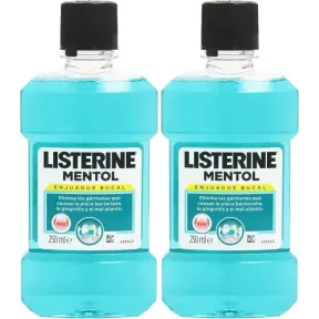 Enjuague Bucal Mentol Listerine 2x 250 ml