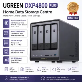 Servidor NAS UGREEN DXP4800 Plus de 4 Bahías y 16GB DDR5
