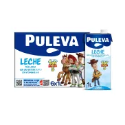 Leche Entera Puleva con Vitaminas A y D - Pack 6x1L