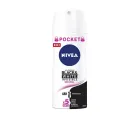 Spray Invisible Original Pocket Negro y Blanco 2 X 1,48€