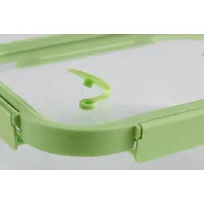 Recipiente hermético de vidrio para alimentos - 370 ml (2 unidades)