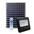 Proyector solar 60 W negro 5400 lm con mando y cable 5 m