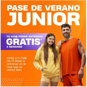 Junior BASIC-Fic: 2 semanas de gym gratis este verano