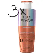 L'Oréal Paris Elvive Champú Anticaída 3 x 200ml Sin Sulfatos