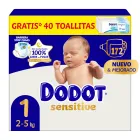 Dodot talla 1 con toallitas de regalo.