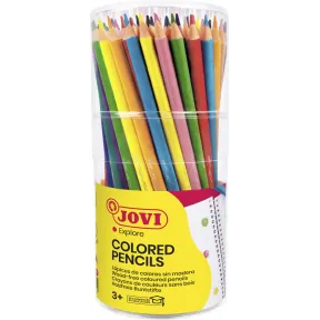Lápices de colores Jovi, lote de 84 unidades.