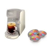 Cafetera Finesse Crema con 8 packs Los Favoritos