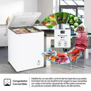 Congelador Blanco Hisense 141L