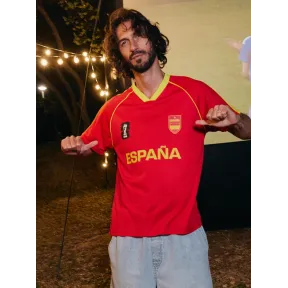 Copa Mundial 2026: Camisetas España Licencia Oficial en Rojo