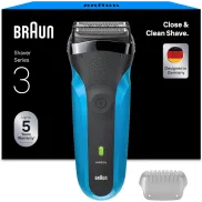 Afeitadora Eléctrica Braun 310S Hombre, Resistente al Agua