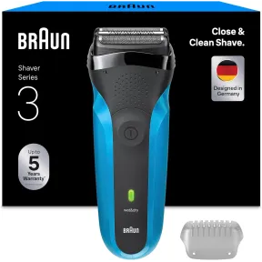 Afeitadora Eléctrica Braun 310S Hombre, Resistente al Agua