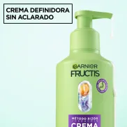 Garnier Fructis Crema Rizos 3x con Ácido Hialurónico