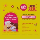 Descuento del 40% en Abonoteatro con MAMATEABONO hasta el 4 de mayo