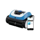 Limpiafondos robot AQUALLICE Leopard Connect Plus, Negro