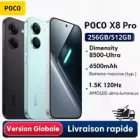 POCO X8 Pro: 50 MP, 100 W HyperCharge, NFC y batería potente