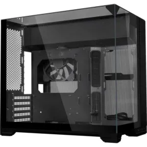 Torre Mini-ITX ATX Lian Li O11 Vision-M Negra con 3 paneles de vidrio