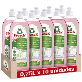 Frosch Lavavajillas Ecológico 750ml - 10 Pack Frambuesa