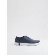 Zapatillas casuales azul acero, cómodas y versátiles 40-45