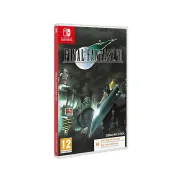 Código en la caja de Final Fantasy VII para Switch