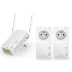 Powerline Wi-Fi Triple Pack 600Mbits - Conexión Fuerte