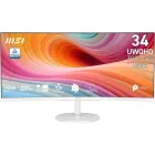 Monitor Curvo Blanco MSI Pro MP341CQW E12 34" 120Hz VA
