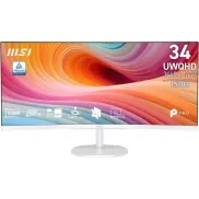 Monitor Curvo Blanco MSI Pro MP341CQW E12 34" 120Hz VA