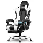 Silla Gaming Ergonómica GTPLAYER con Masajeador y Reposapiés