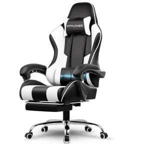 Silla Gaming Ergonómica GTPLAYER con Masajeador y Reposapiés