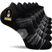 Calcetines cortos transpirables Niorasen Running - Pack 6 pares