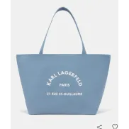 Bolsa Shopper Azul Claro Rue St-Guillaume de Karl Lagerfeld 79€
