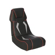 Silla gaming negra y gris SITPRO para suelo