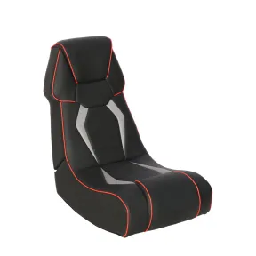 Silla gaming negra y gris SITPRO para suelo