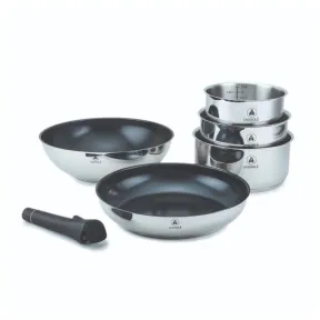 Juego de cocina de 6 piezas de acero inoxidable LAGUIOLE