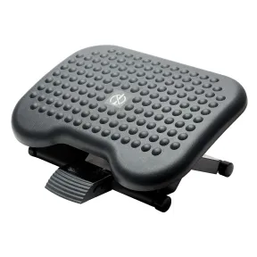 Reposapiés Ergonómico Ajustable con Masaje para Oficina