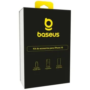 Funda y Cargador Rápido 45W para iPhone 16 Baseus