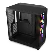 Caja ATX Gaming NZXT H6 Flow RGB para PC
