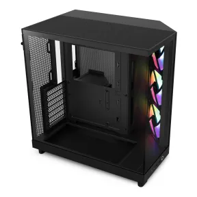 Caja ATX Gaming NZXT H6 Flow RGB para PC