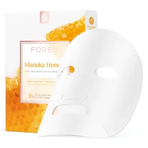 Mascarilla nutritiva y anti-edad FOREO para piel seca, pack 3