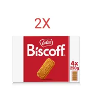 Galletas Veganas Biscoff de Caramelo | 2 x 250g | 1 kg