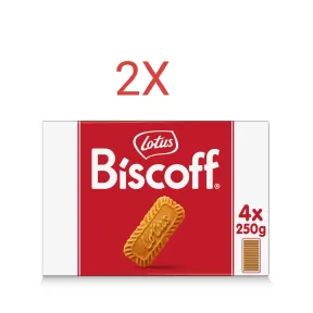 Galletas Veganas Biscoff de Caramelo | 2 x 250g | 1 kg